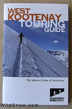 West Kooteney backcountry skiing guidebooks.