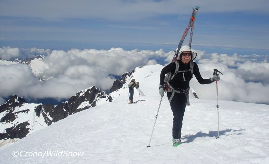 Mount Baker ski mountaineering.