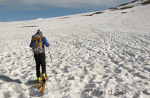 Backcountry skiing Independence Pass, Colorado.