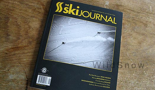 Ski Journal magazine works for backcountry skiers.