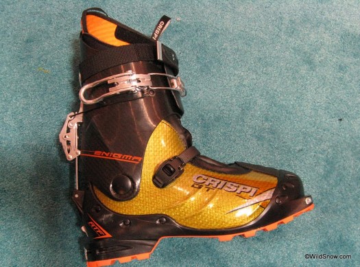 Enigma by Crispi ski mountaineering backcountry boot.