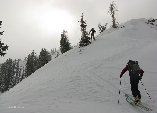 Marble, Colorado backcountry skiing.