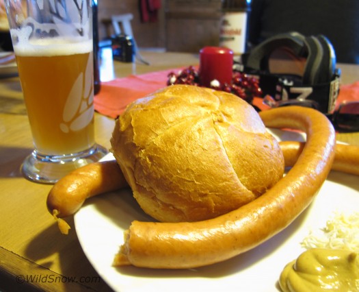 Farmers are proud of their wurst and boast theirs is the longest