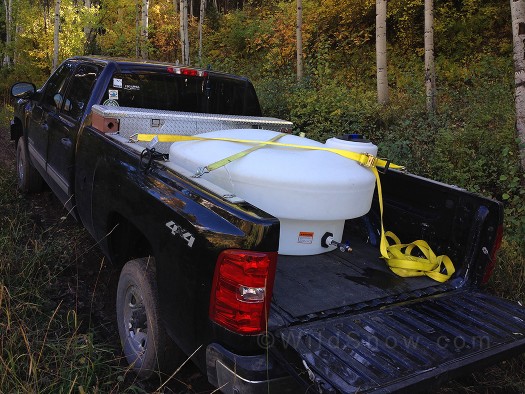 Annual refill for the water tank