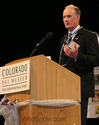 Lou Dawson speech at 2005 Colorado Ski Hall of Fame induction gala.