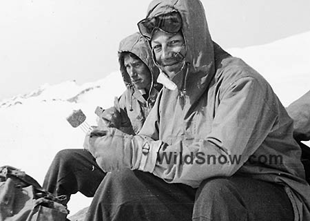 I've gathered quite an archive of photos from the original 1943 Trooper Traverse. This is one of my favorites. There is not doubt in my mind the guy has a hunk of Spam on that fork. And he's smiling. Perhaps he knows something we don't?