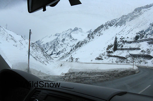 Arlberg Pass avalanche