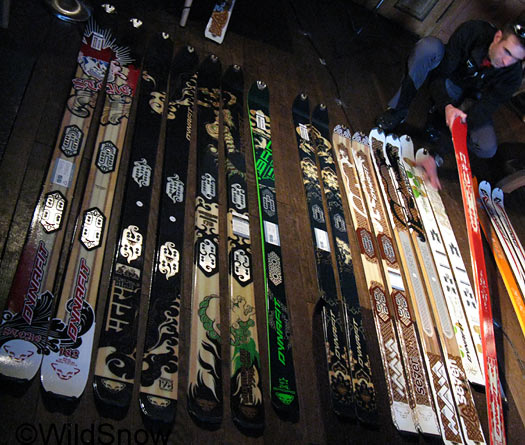 Dynafit skis, the full lineup.