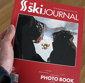 Climber on the Ski Journal cover.