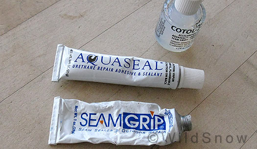 Seam Grip is liquid duct tape.