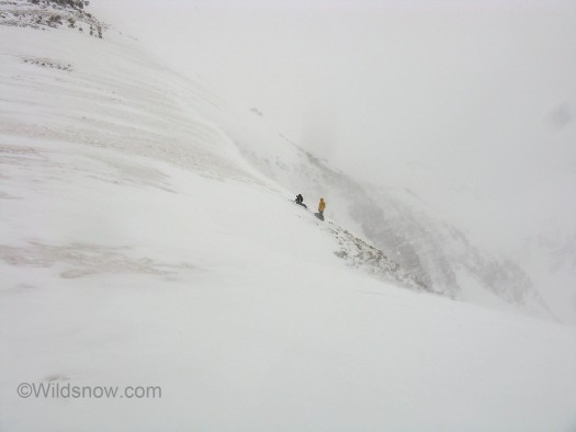 Jordan and Ari at the top of Buckskin Pass. Click to enlarge.