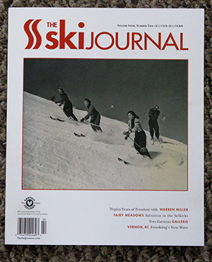 Ski Journal includes backcountry skiing and Warren Miller.