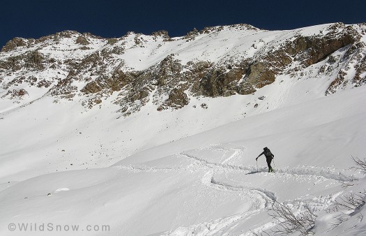 Ski touring in Colorado.