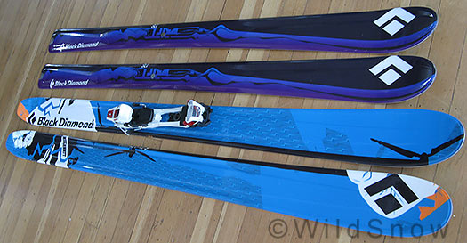 Backcountry skis from Black Diamond