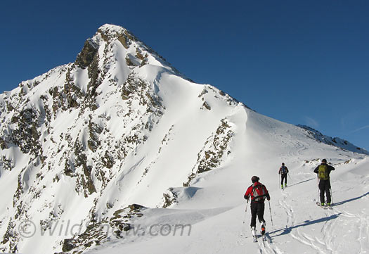 Praxmar backcountry skiing.