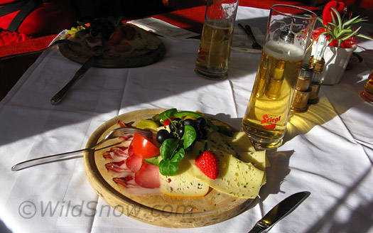 Backcountry skiing food.