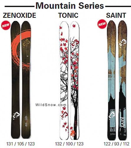 G3 backcountry skiing skis 2011/2012