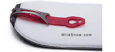 G3 skin tail clip for backcountry skiing.