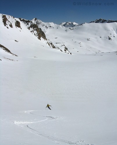 Ski mountaineering in Colorado.