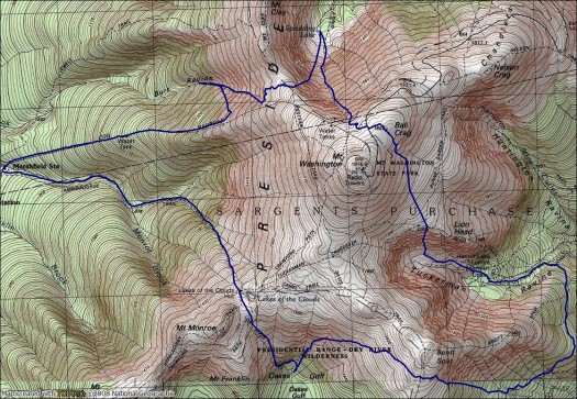  Just another six-ravine Mt Washington circumnavigation.