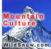 Mountain skiing and climbing culture.