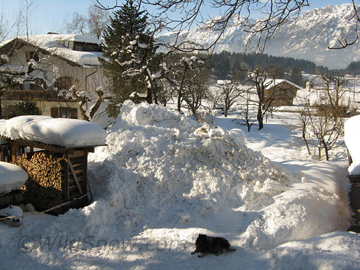Snow for the Euros, Austria.