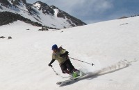 Backcountry skiing on Independence Pass, testing Dynafit Huascaran.