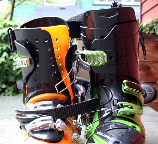 Maestrale and Vulcan ski mountaineering and backcountry ski boots.