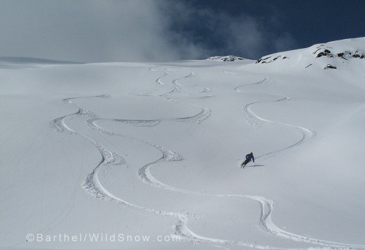 Lou on Hocharn, Austrian Alps, with Waybacks