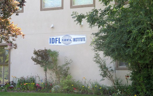 The IDFL complex comprises a few buildings in a residential area near the Salt Lake City core.