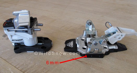 Here is something interesting. You can use the base plate from a Radical ST toe to reduce ramp angle.