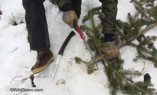 Holiday cheer at Widsnow.com includes saw testing.