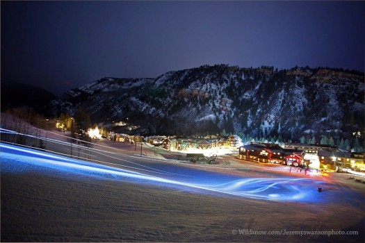 A recent local skimo race at Aspen Highlands.