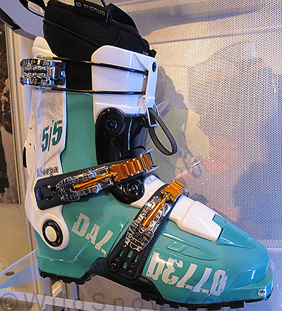 Dalbello Sherpa has a simple method of cuff stabilization, we're not sure how effective.
