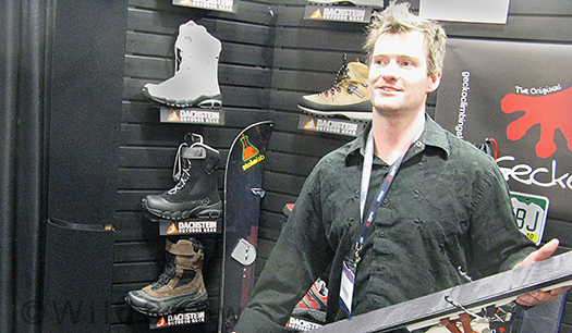 Winter Outdoor Retailer trade show 2012. Avalanche victim Ian Lamphere worked in the ski industry as a gear importer.  