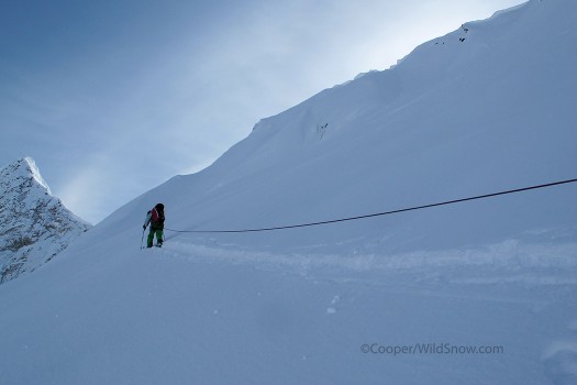 Backcountry skiing with G3 Splitboard Skins