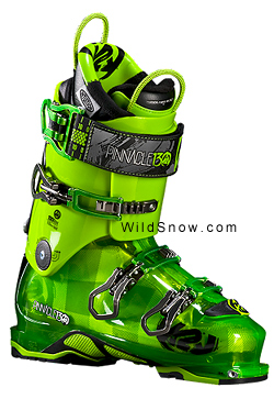 K2 Pinnacle ski boot, one of the best "beef boots" out there.