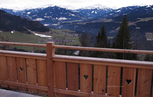 Lovely deck railing.