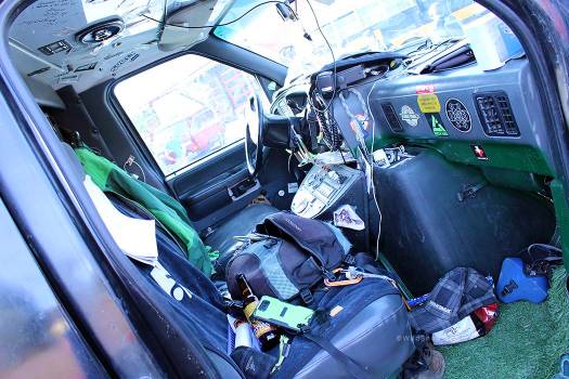 Ambulance cockpit, a life fully lived!