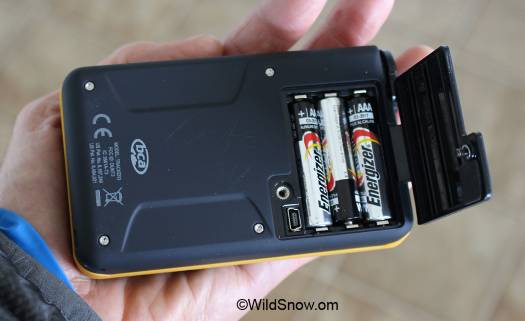 Battery case, 3 AAA cells as with Tracker 2.
