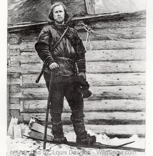 Fridtjof Nansen 1896, after his attempt to ski to the North Pole and subsequent survival march across the arctic.
