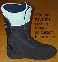 In these ancient of days, can you believe boots did not come with thermo liners and you had to go aftermarket?
