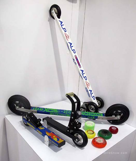Ski Skett has developed a roller ski especially designed for the uphill ski training.