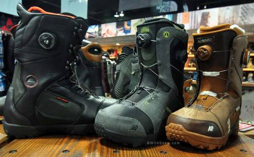 K2 now has three different boot options for their Kwicker system ranging in stiffness and style.
