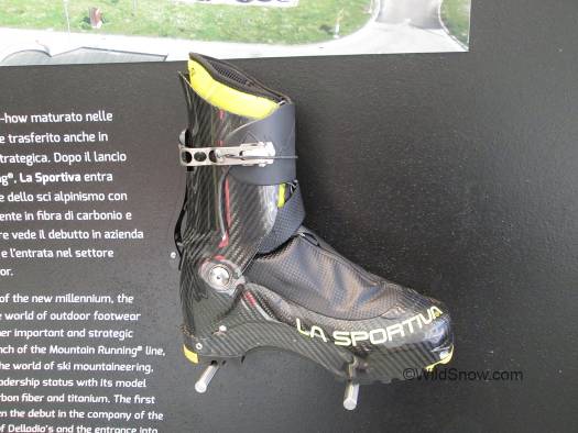 La Sportiva's shift back to ski boots came with the introduction of their beautifully crafted full carbon skimo race boot.