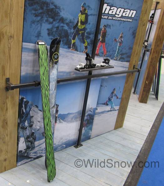 Hagan offers Sky Force skis to pair with Z02 downsized binding.