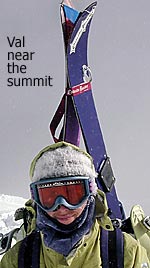 Winter Ascent  & Snowboard Ski Descent Of Mount Sopris, Colorado