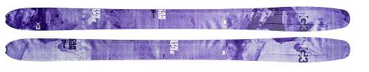 G3 Synapse Carbon women's ski, available fall 2015.