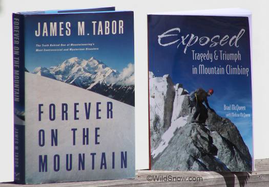 Dire duo. 'Forever on the Mountain' and 'Exposed.' Note that many other books have been written about the Denali Wilcox 1967 tragedy, I link to a few of them below.