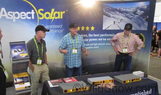 We stopped by Aspect Solar to check out their latest power packs.